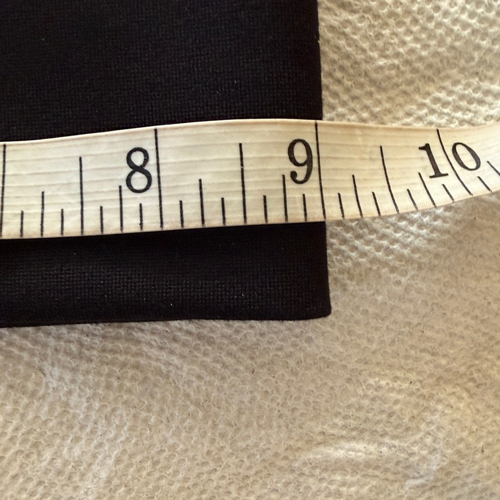 Banana Republic Black Ponte Pull-On Wide Leg Pants Size Small - Picture 11 of 14